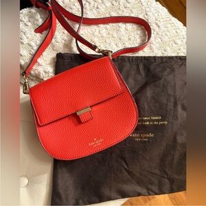 Kate Spade Bold Red Crossbody Bag